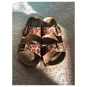 SOLD----Leopard Sandals